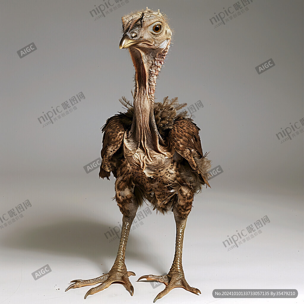 禿鷲標本模型