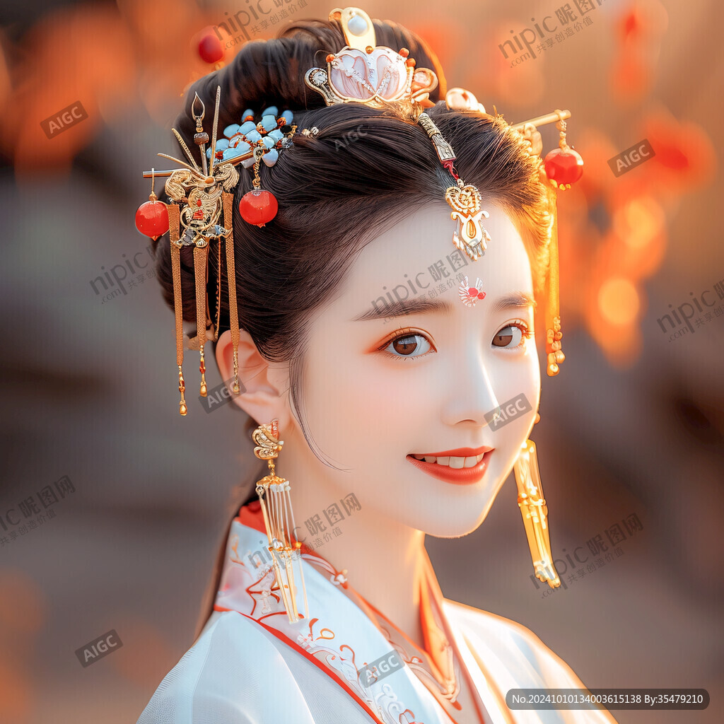古風新娘頭飾