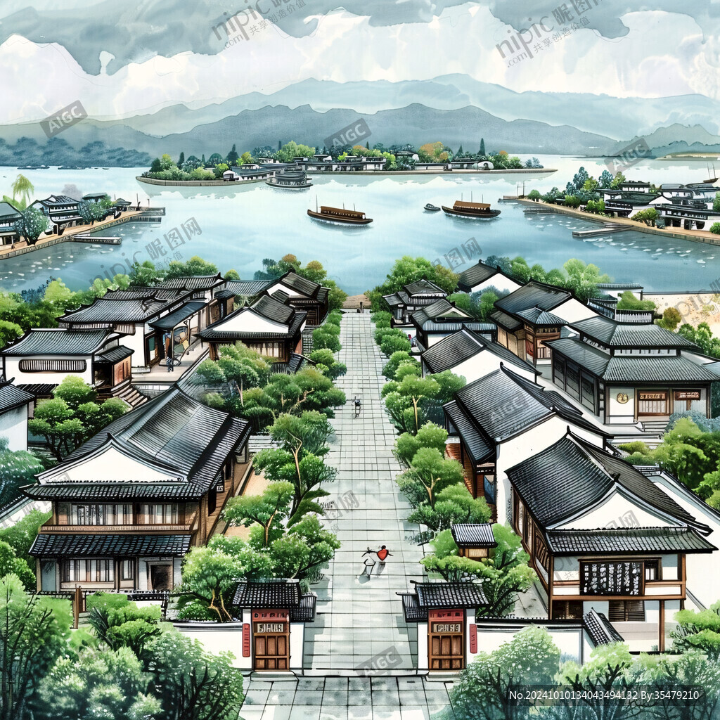 中式園林水景區(qū)