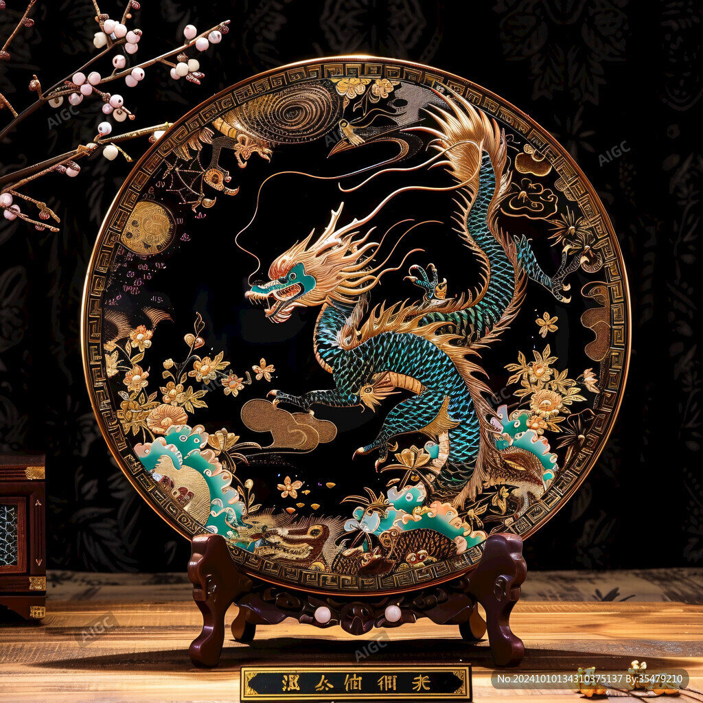 龍騰盛世屏風(fēng)