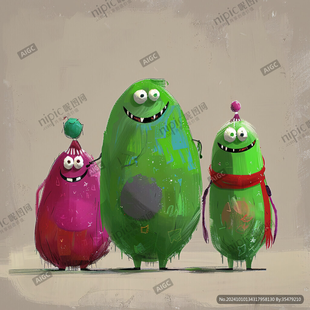 毛蛋插畫