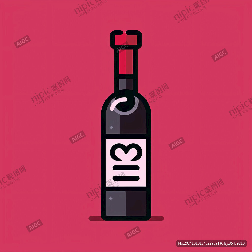 紅酒創意圖標