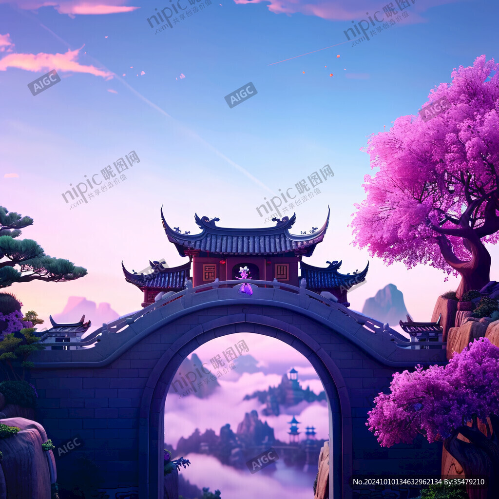 中國風場景