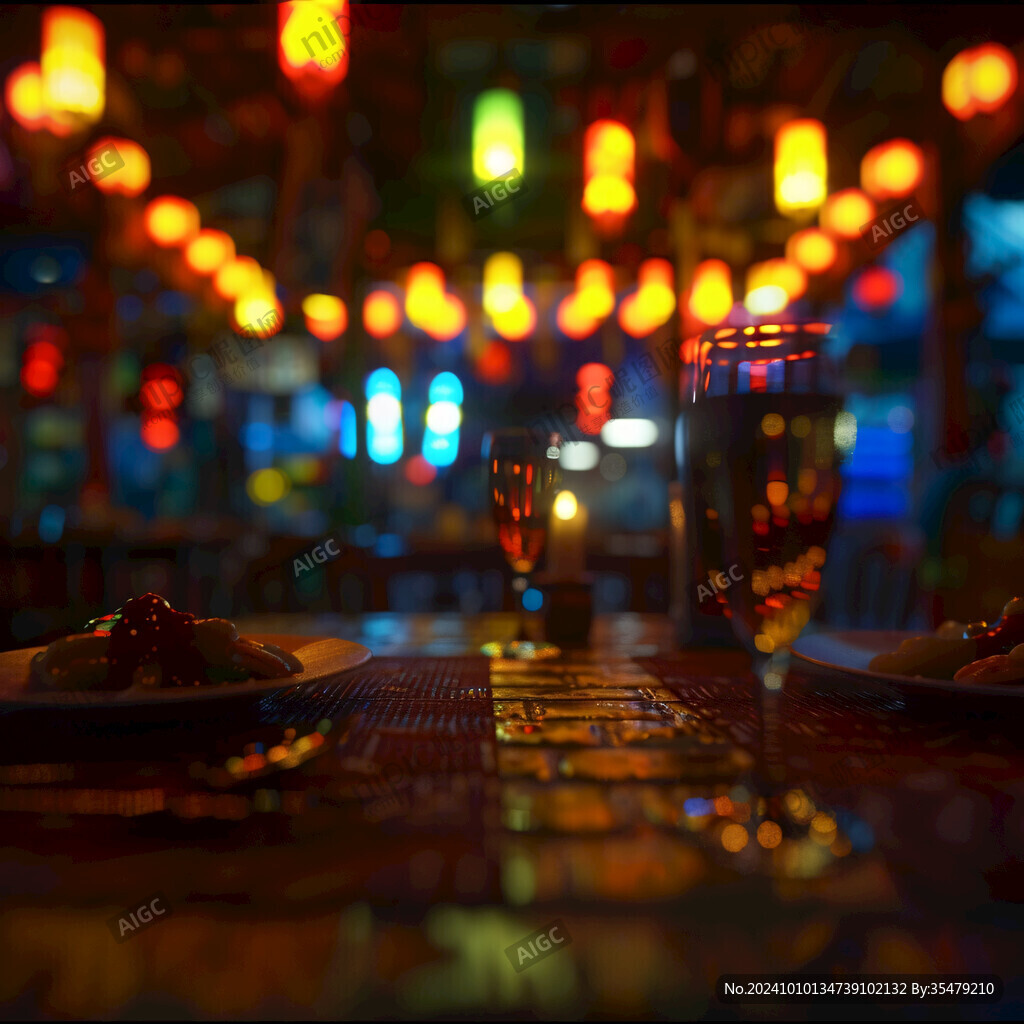 燭光奢華餐飲夜景