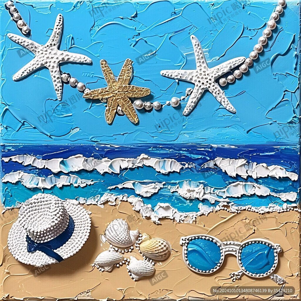 海洋主題立體畫