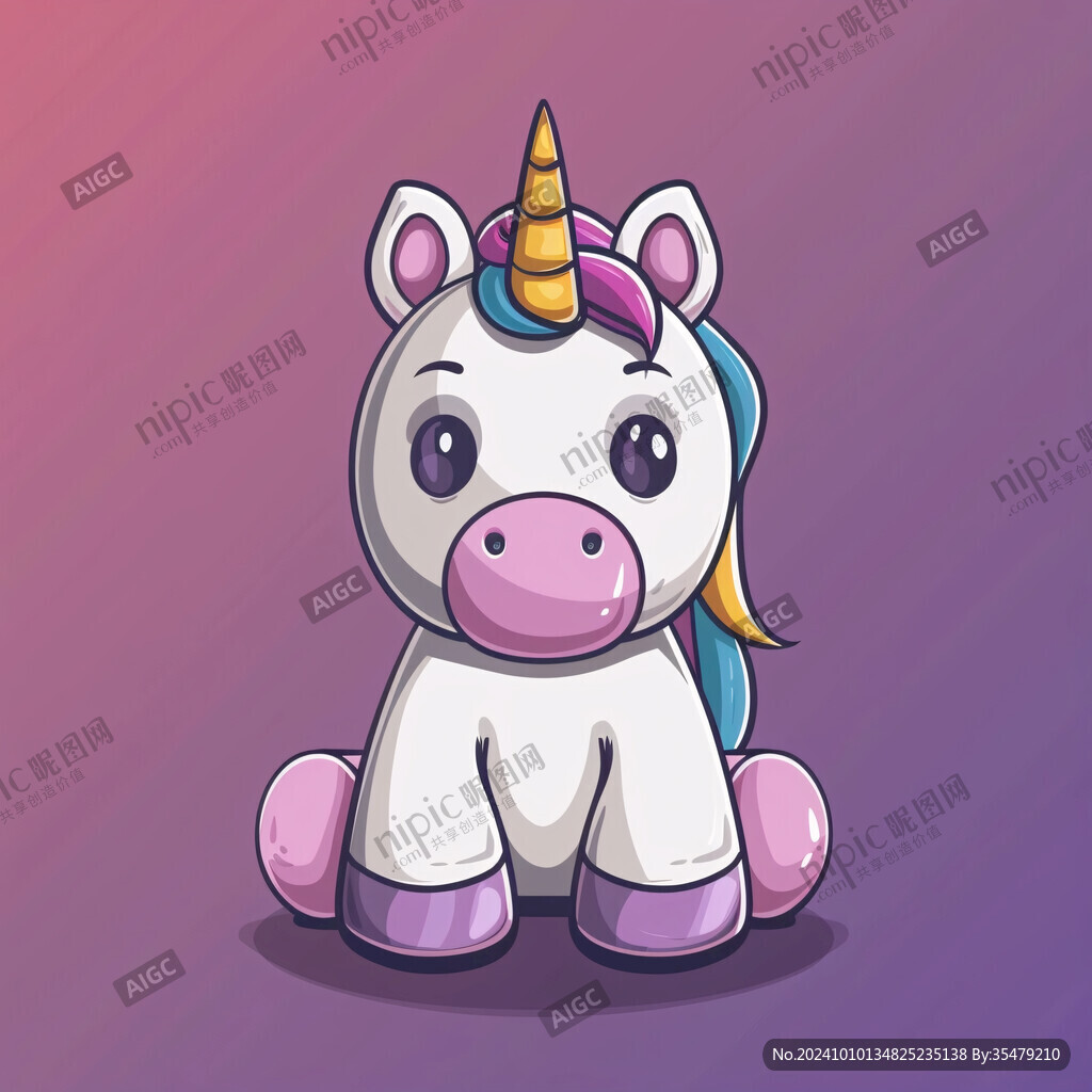 原創(chuàng)卡通獨(dú)角獸