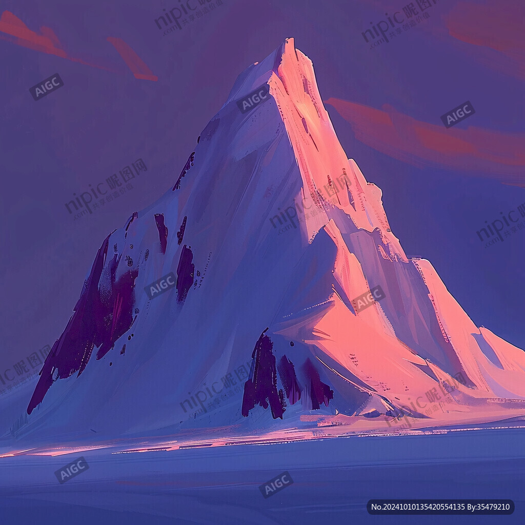 3d風景膨脹圖案