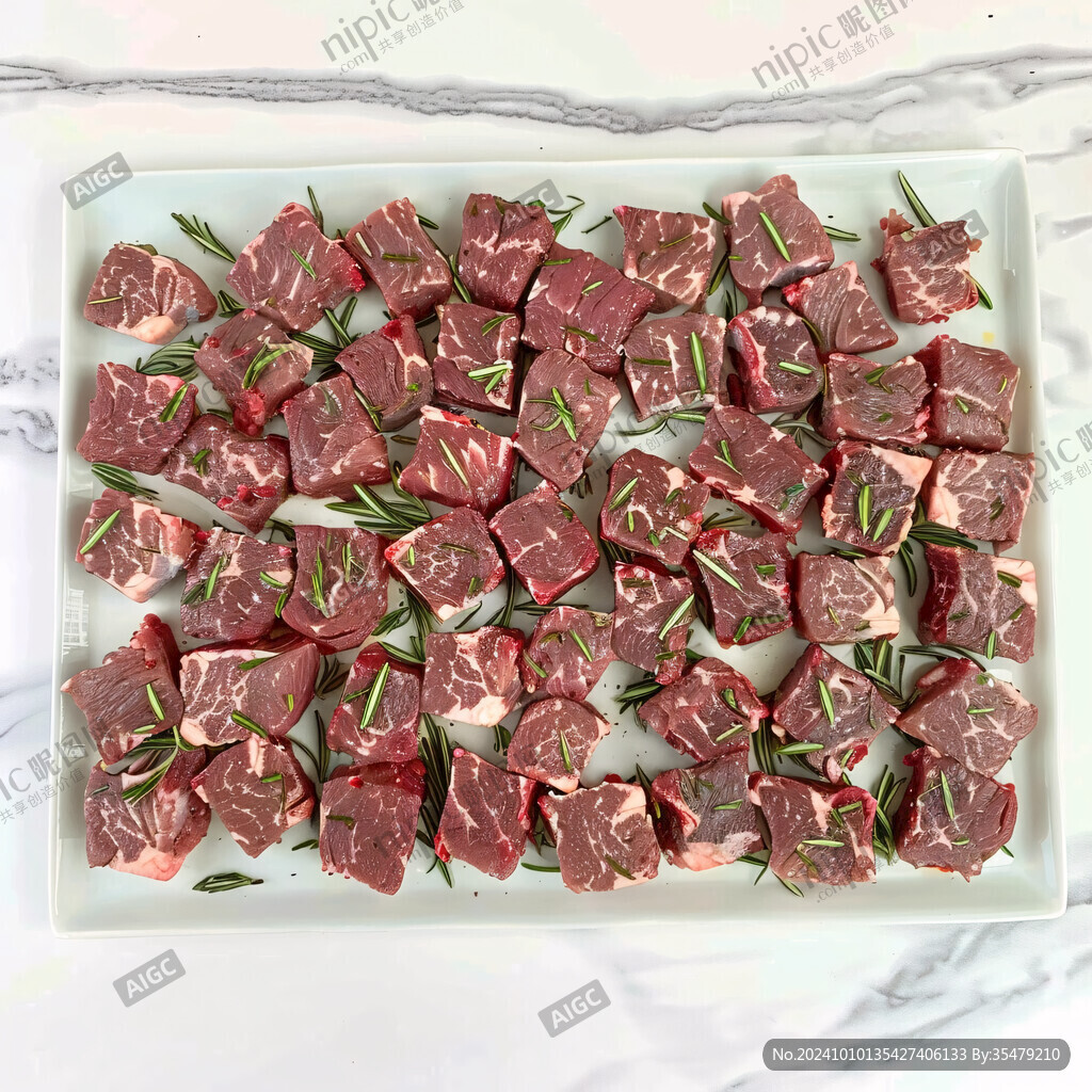 手工牛肉粒