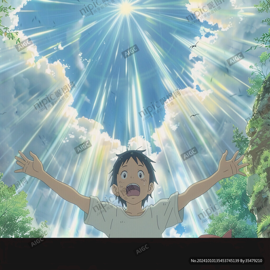 放射狀天空
