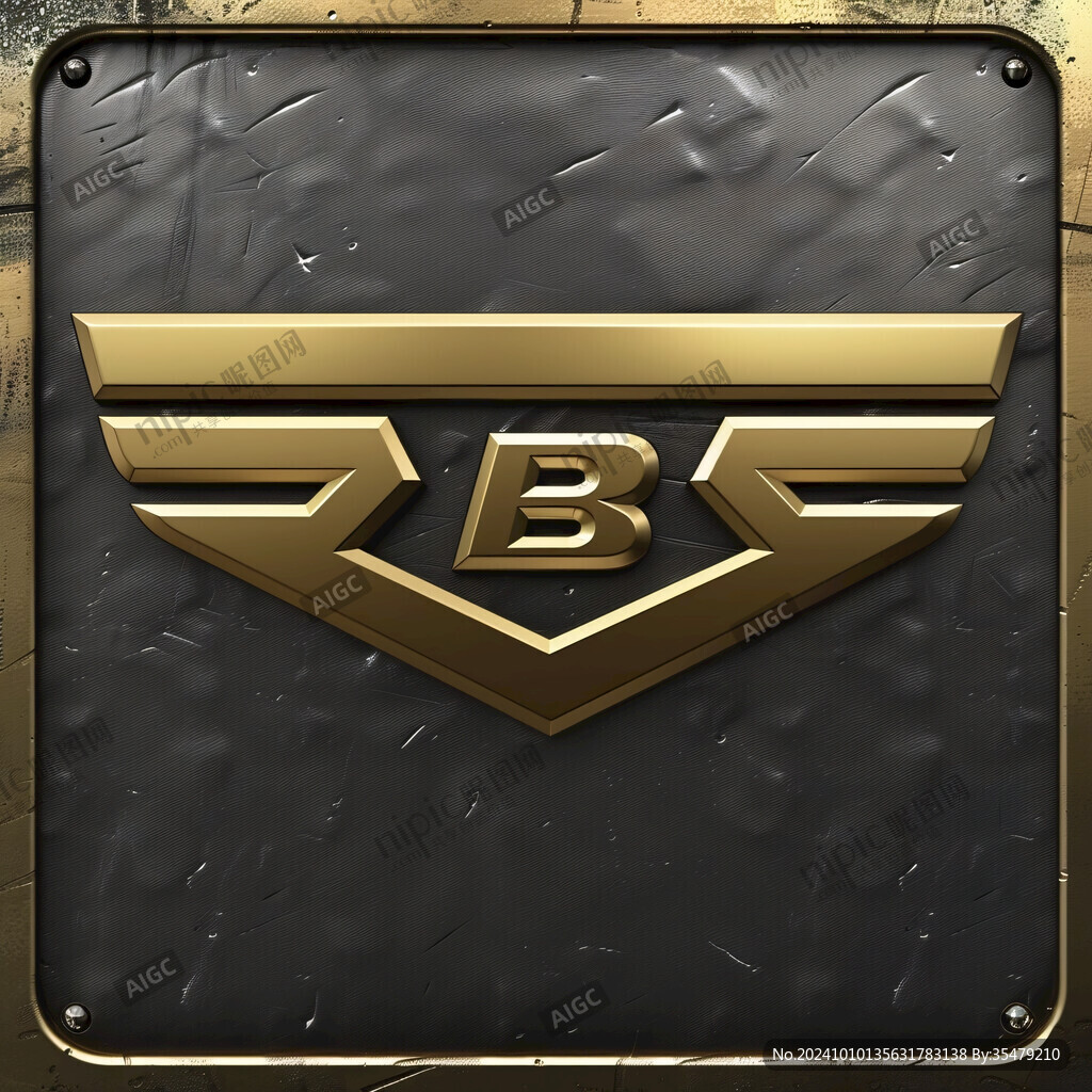b金屬標(biāo)志