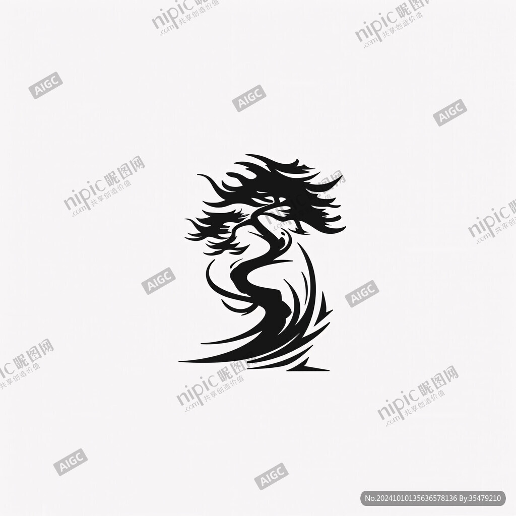 龍形龍頭大氣標志