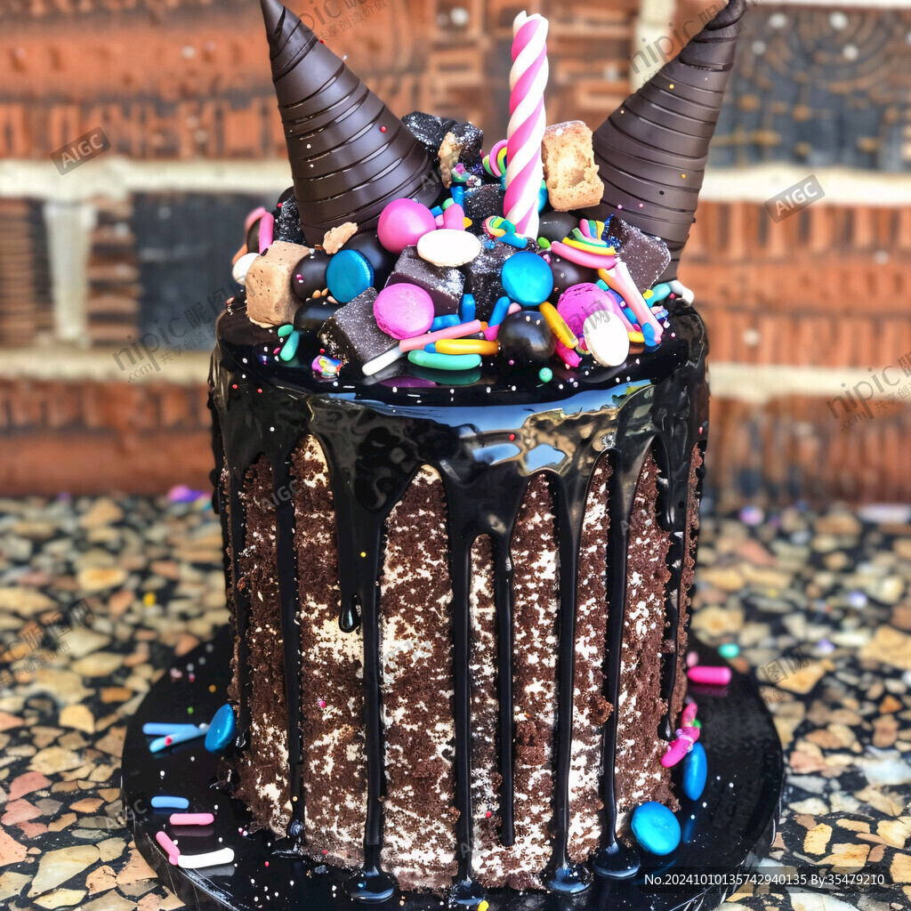 巧克力生日蛋糕蛋糕