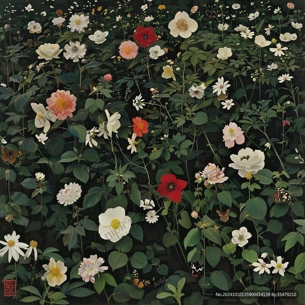 繁花似錦圖