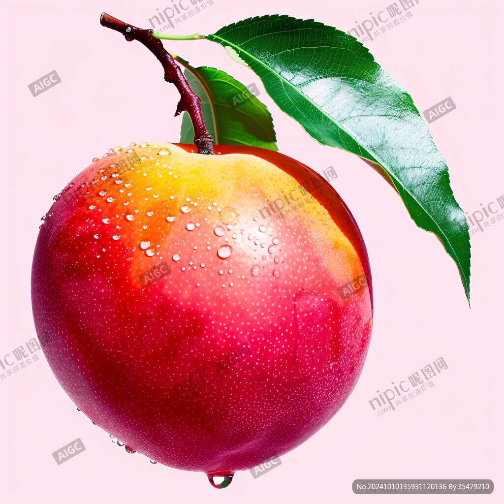 油桃透明圖