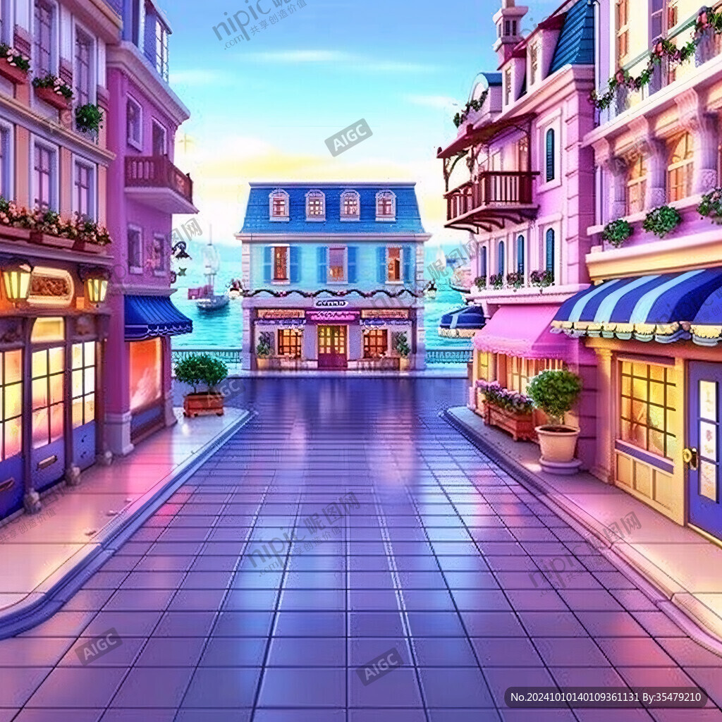 歐式小外人街景