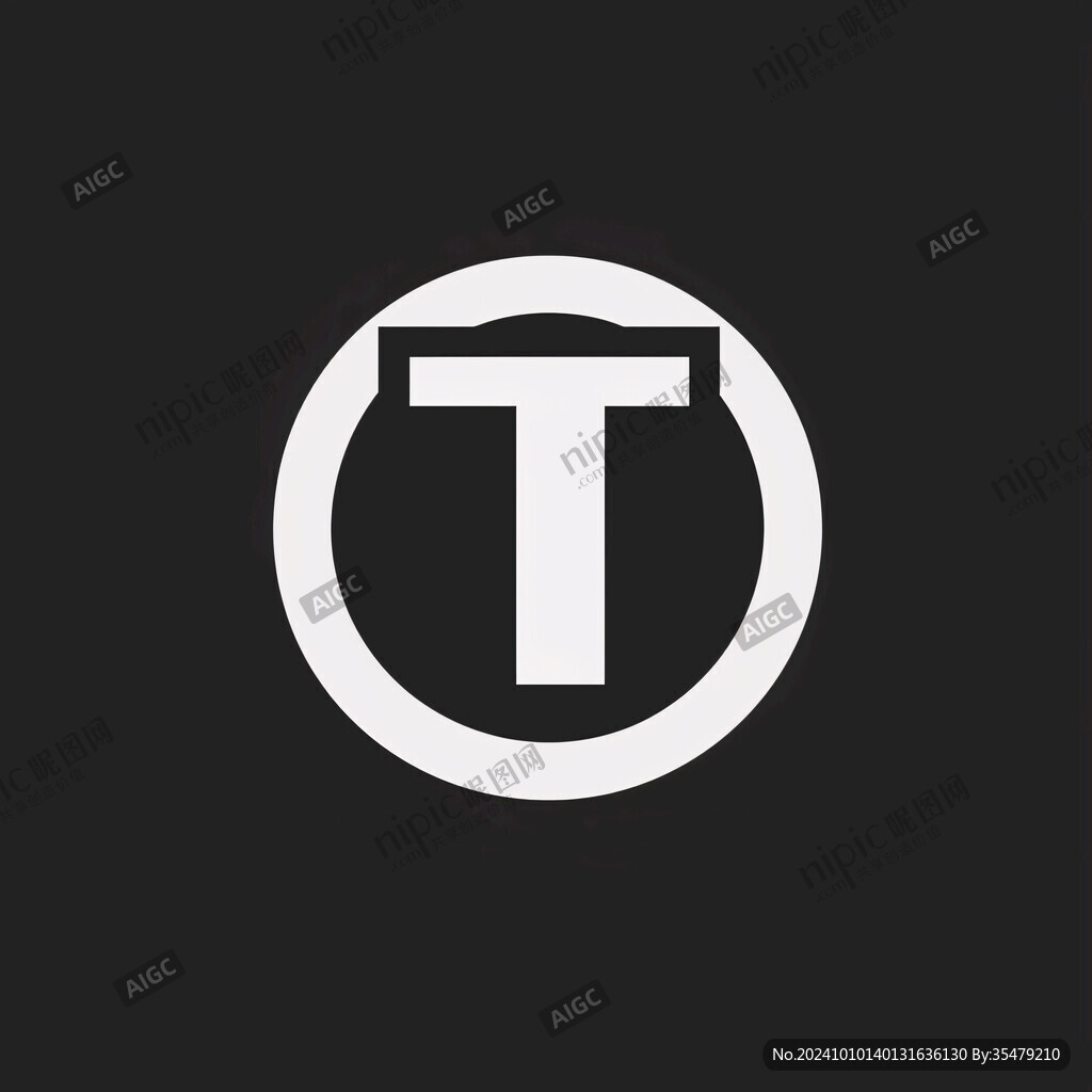 dt字母圖標
