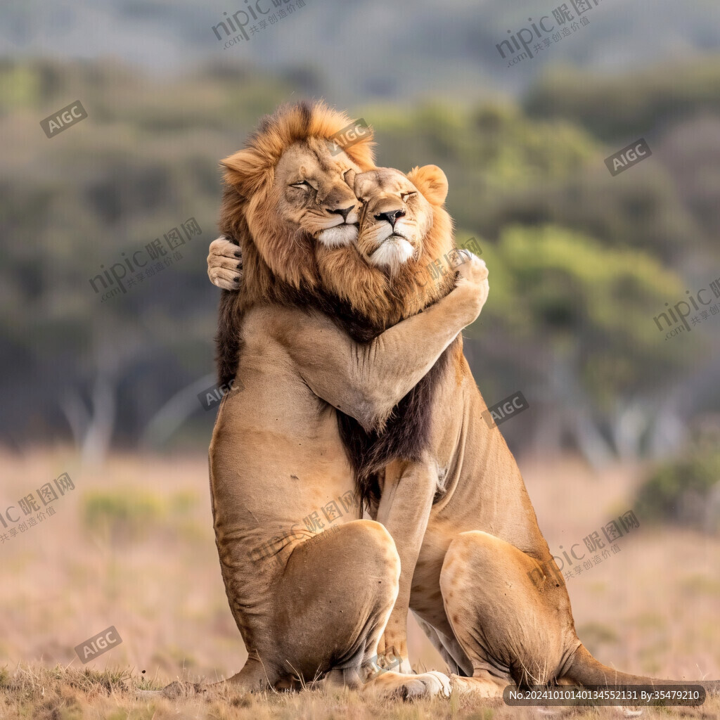 獅子子母子