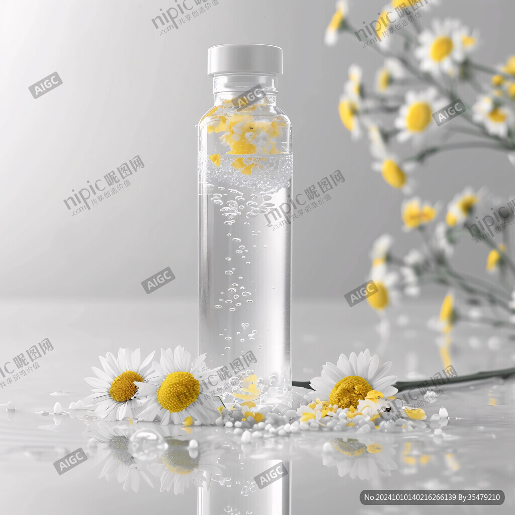 冰山雪菊罐子貼紙
