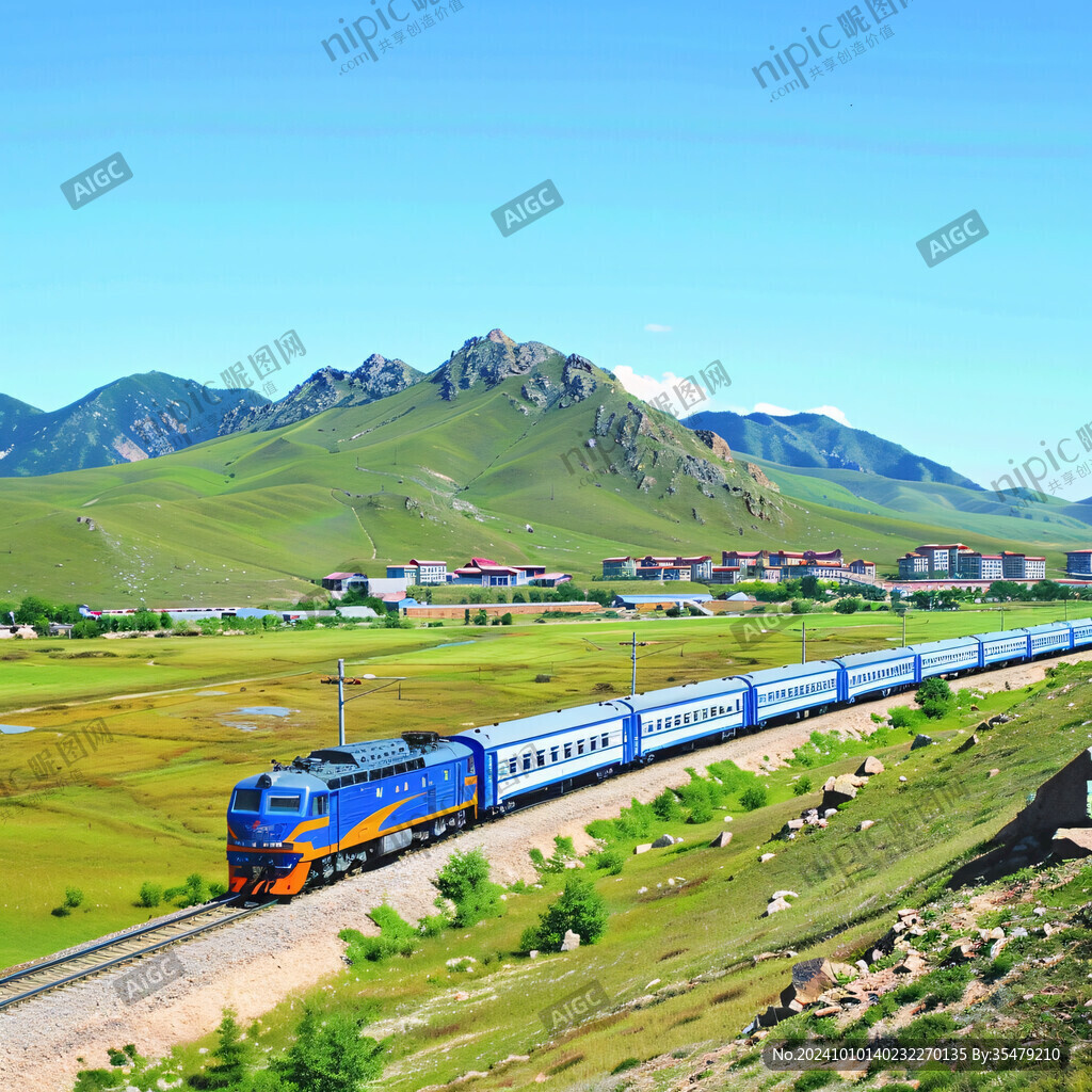 蒙古鐵路列車