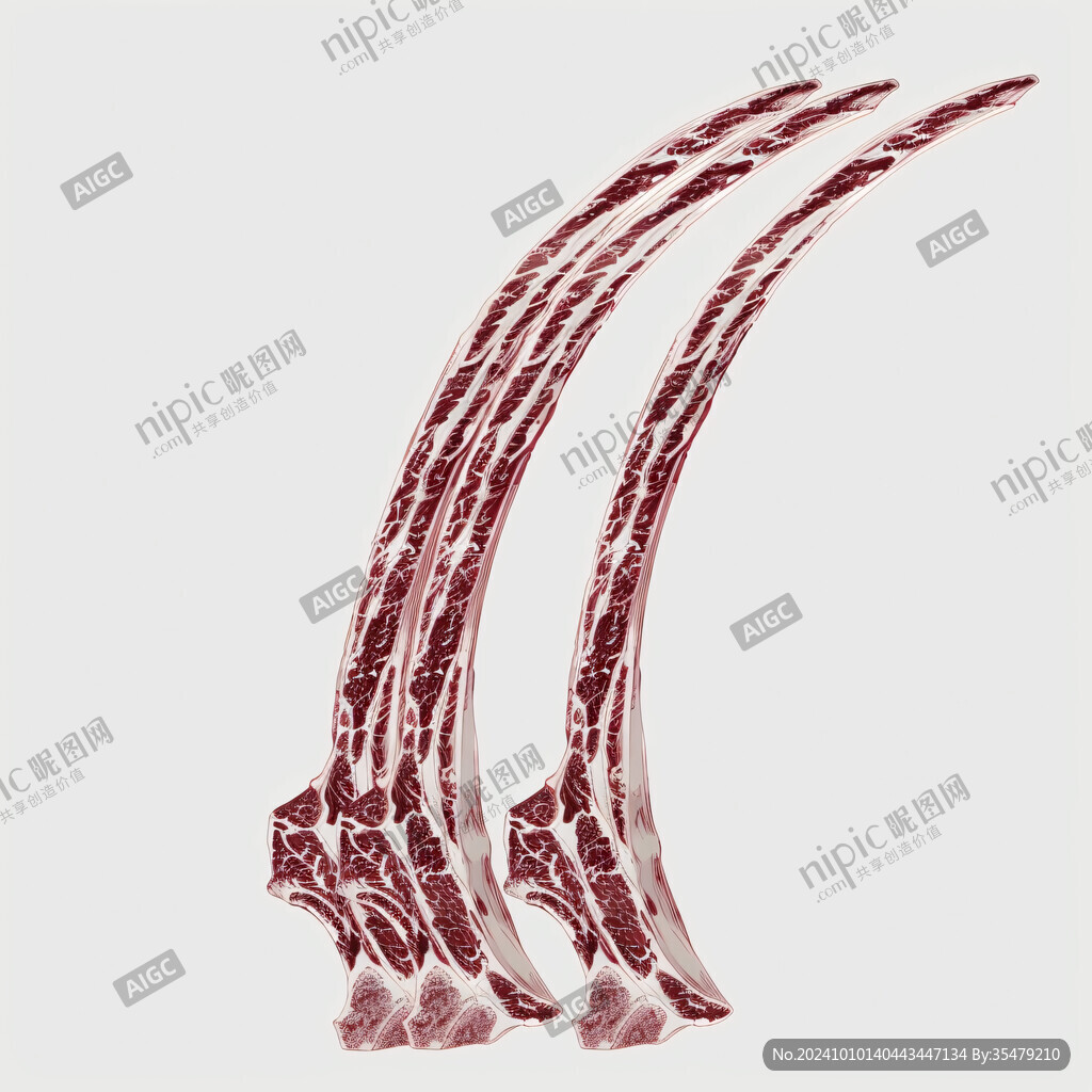 牙簽牛肉插畫(huà)