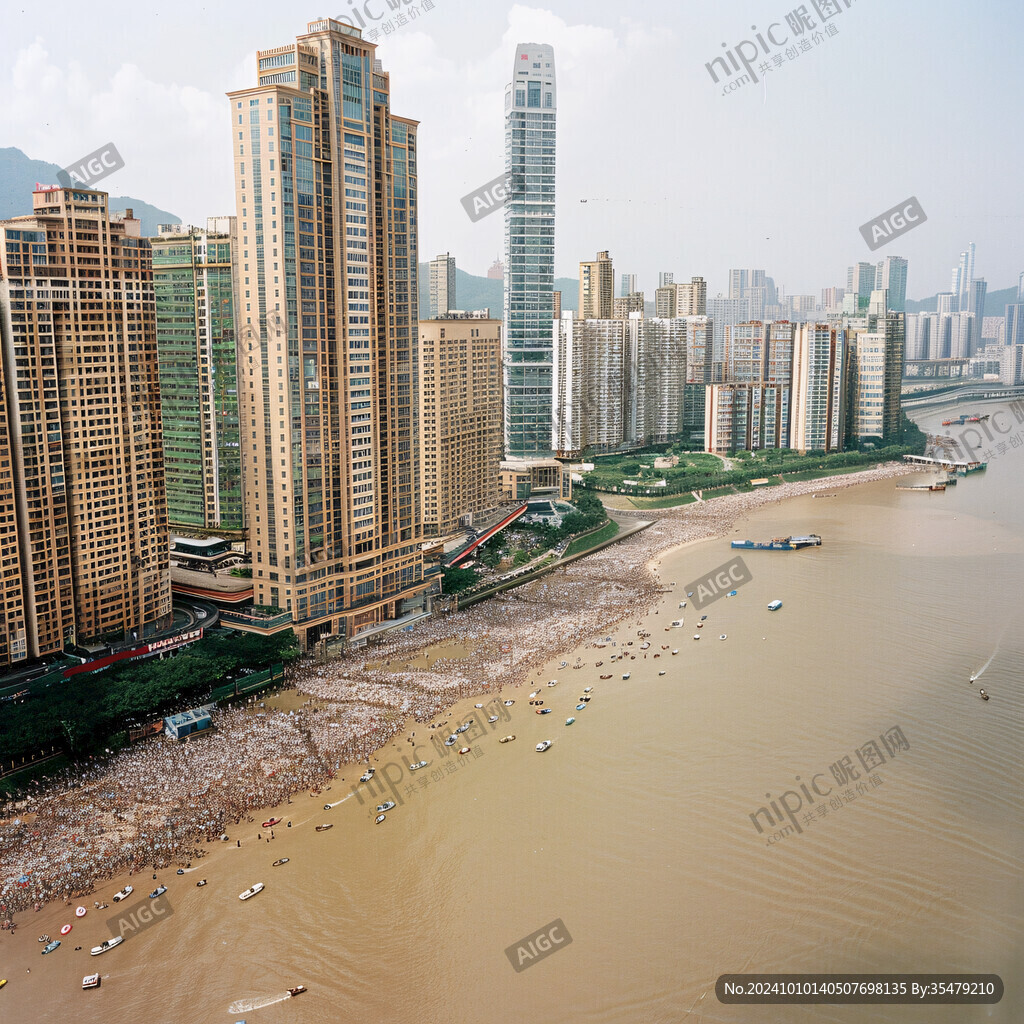 橫琴磨刀門海岸建筑