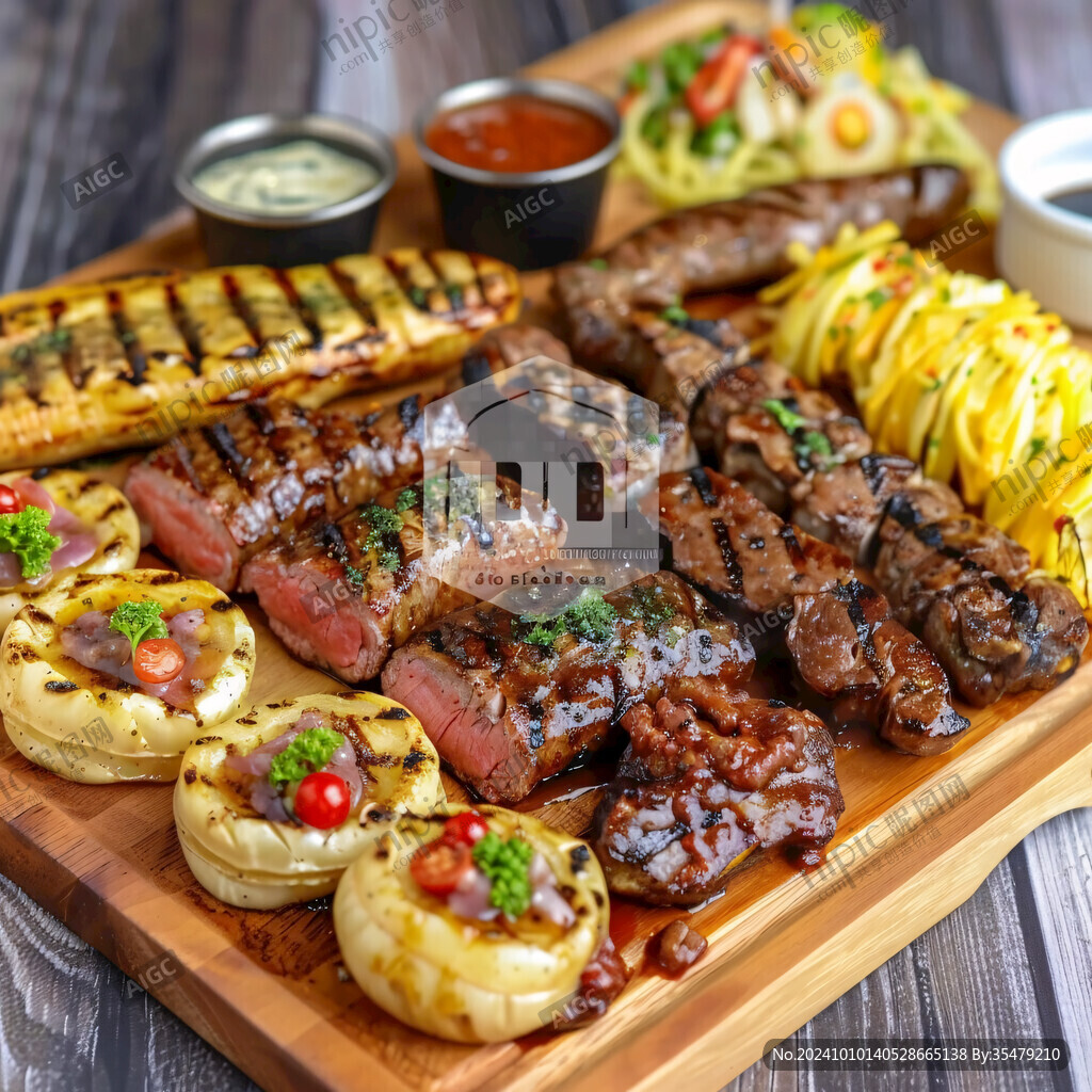 西餐美食大拼盤(pán)