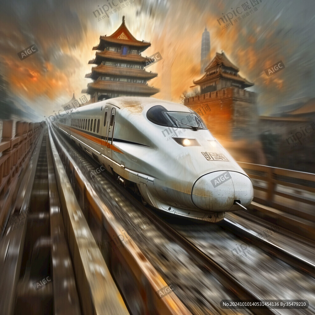 高鐵海報輕軌海報動車