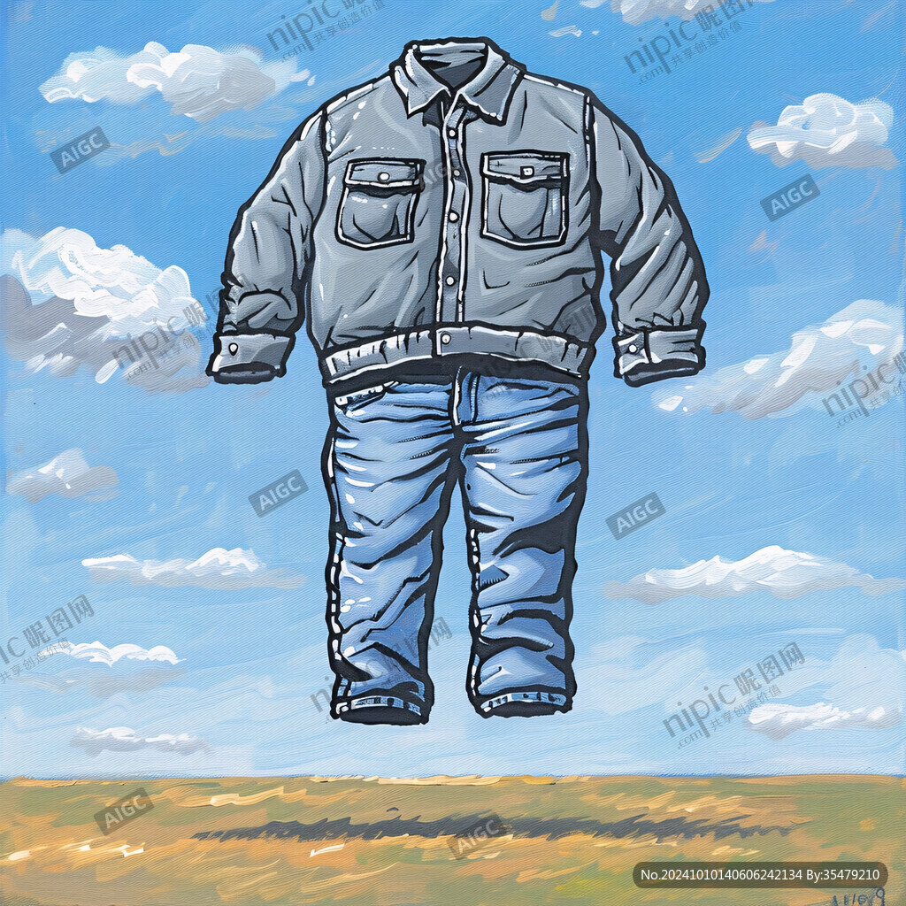 男孩衣服插畫