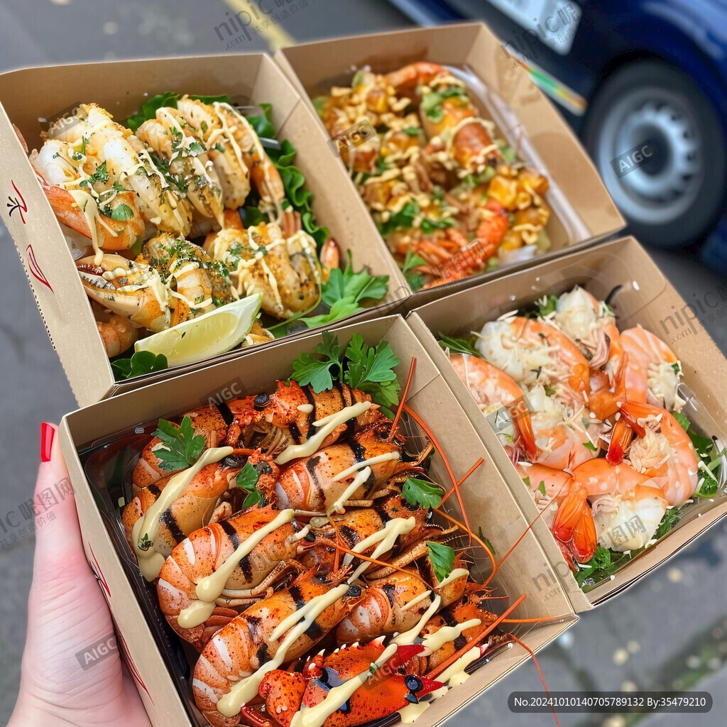 龍蝦章魚燒