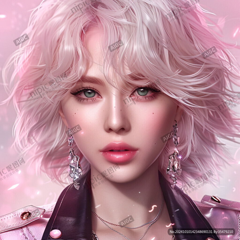 美女潮流插畫(huà)
