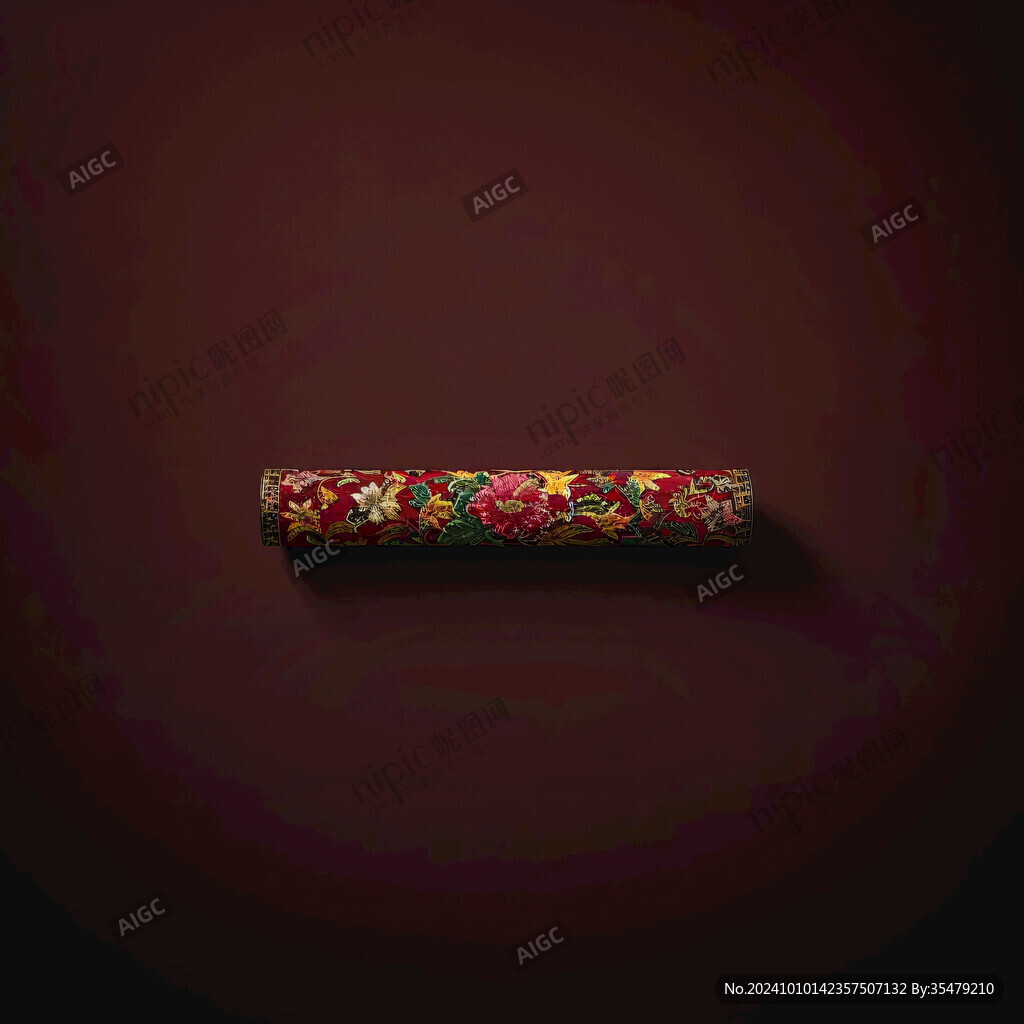 嵌珍珠紅寶石帶飾