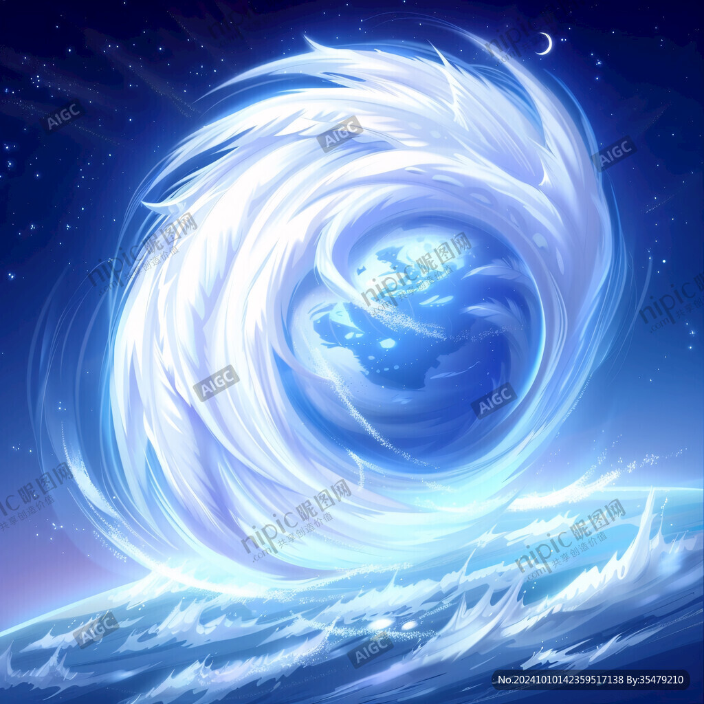 漩渦星空展板