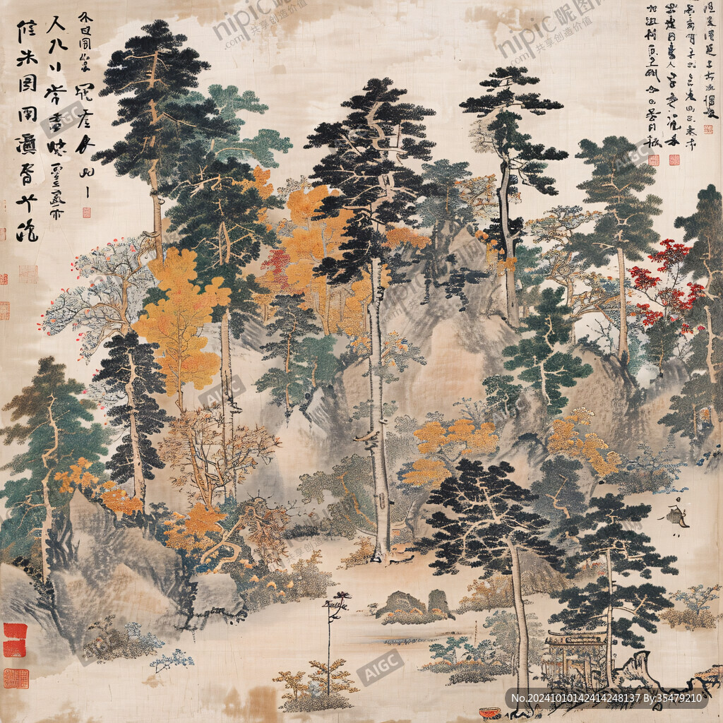 萬松金闕圖