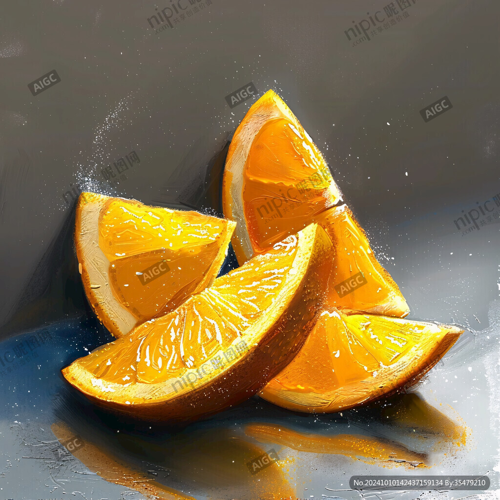 插畫冰糖橙