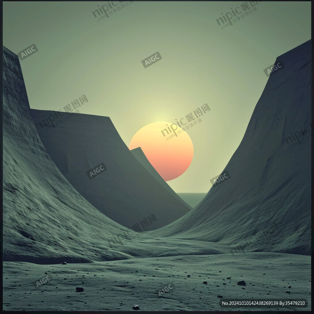 3d風(fēng)景膨脹圖案