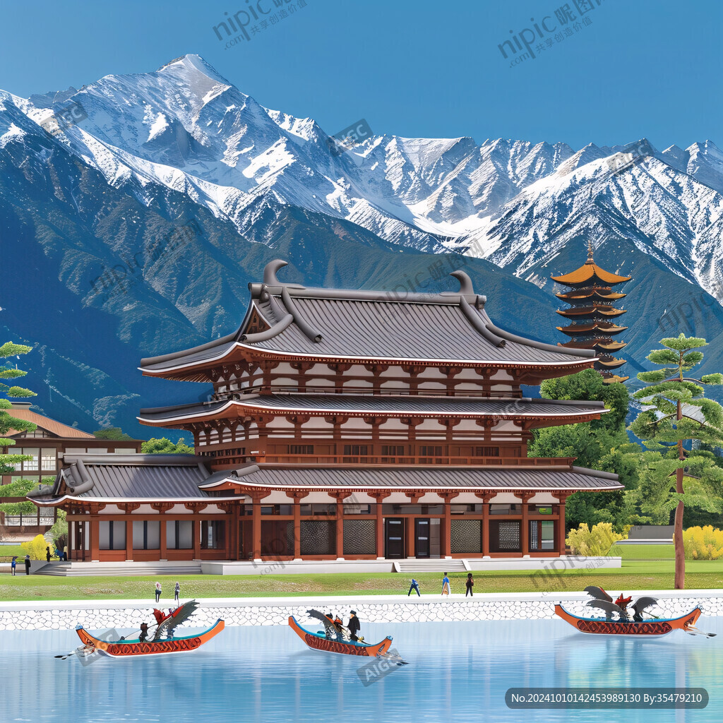 大型寺院建筑