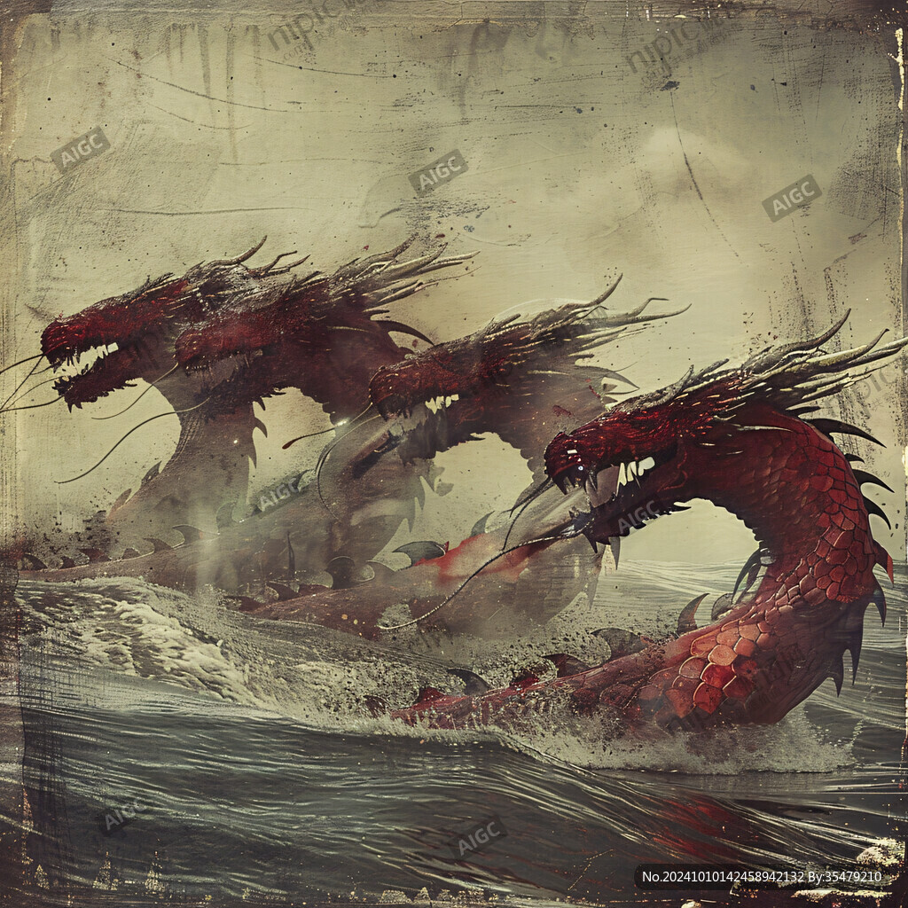 怪物場(chǎng)景插畫