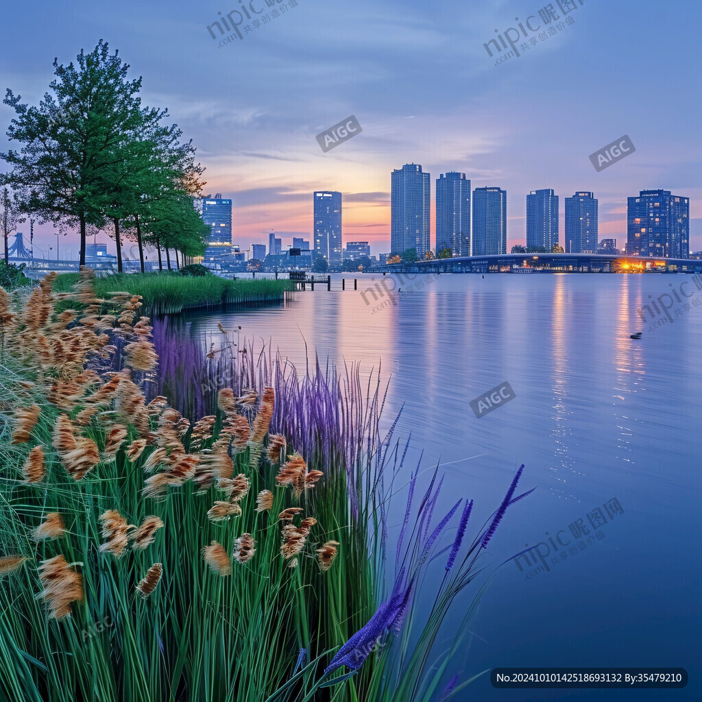 松雅湖黃昏