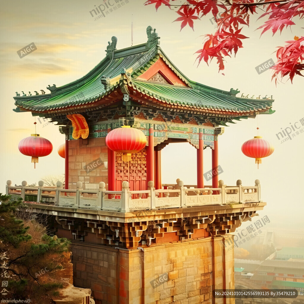 古代樓臺亭閣