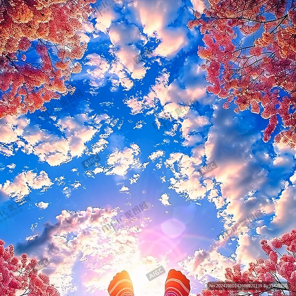 動(dòng)漫天空素材