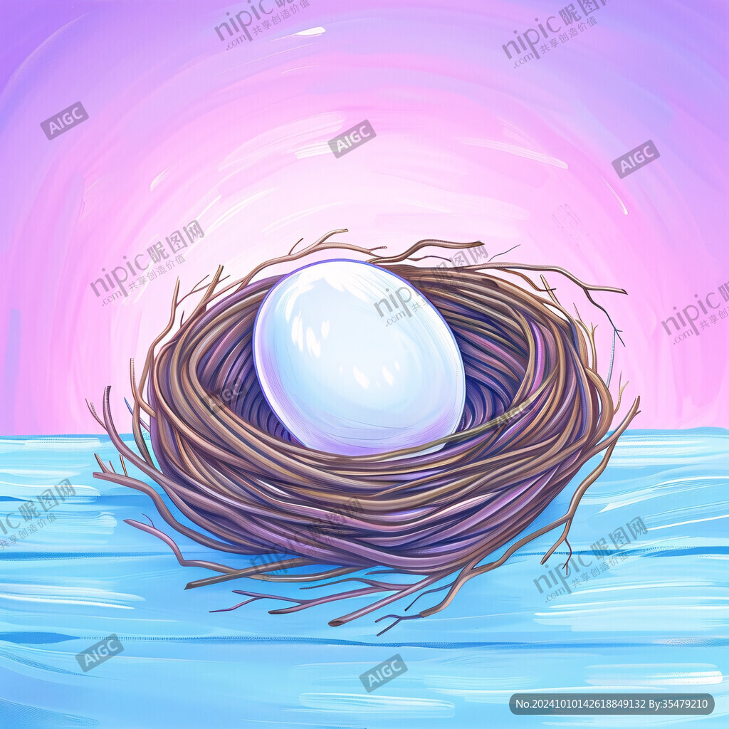 土鴨蛋插畫