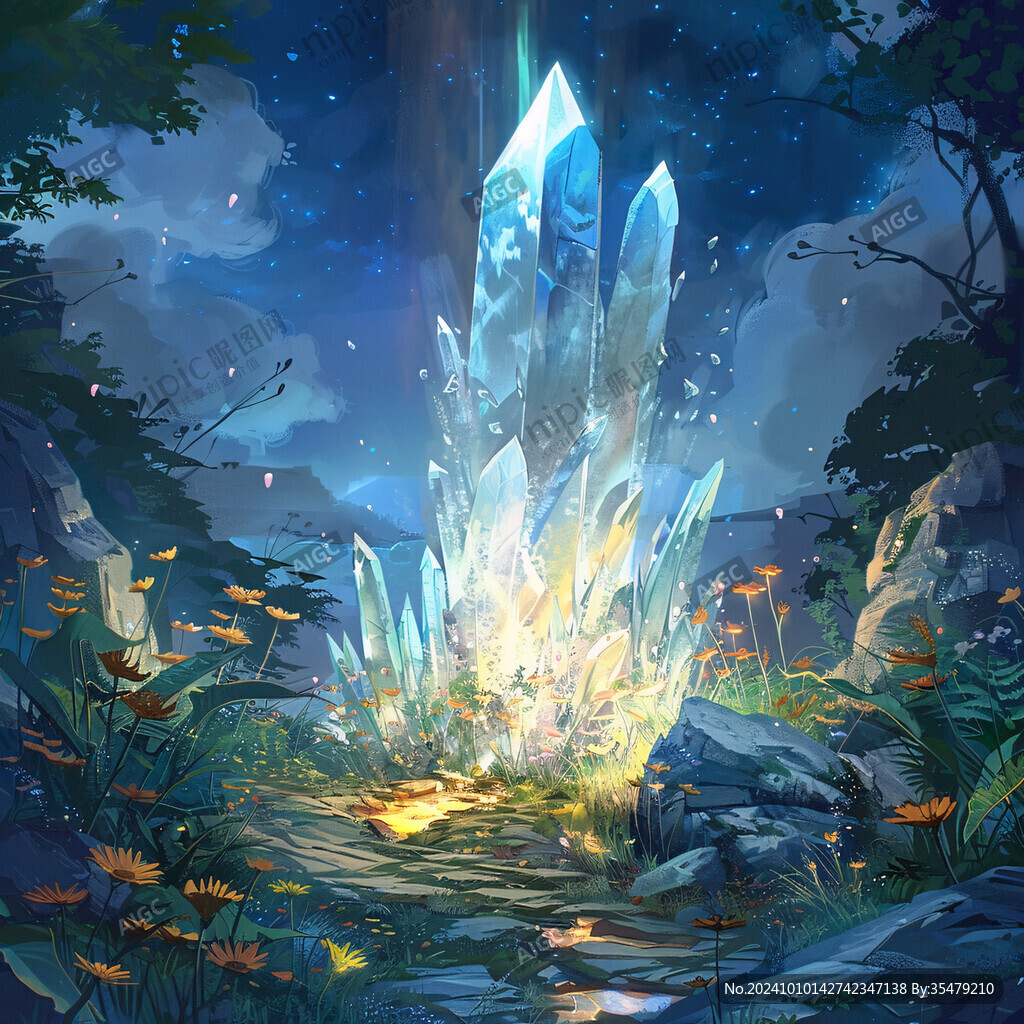 魔幻場景插畫