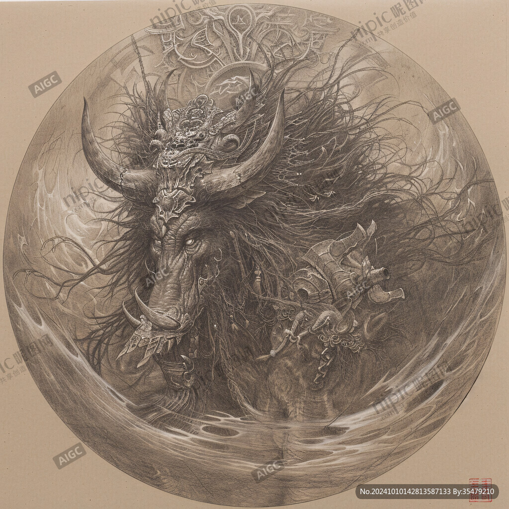 手繪牛魔王