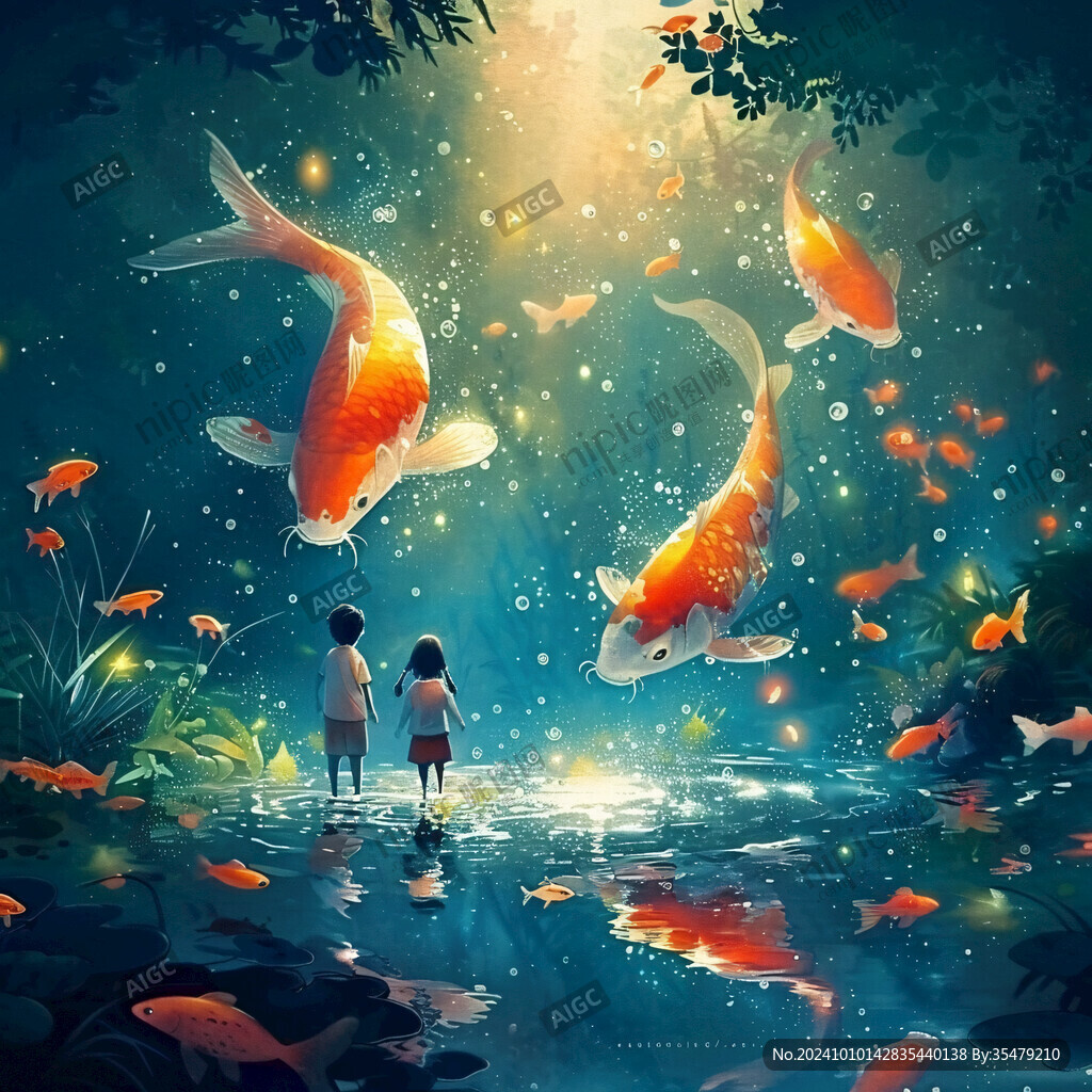 夢幻兒童插畫超治愈