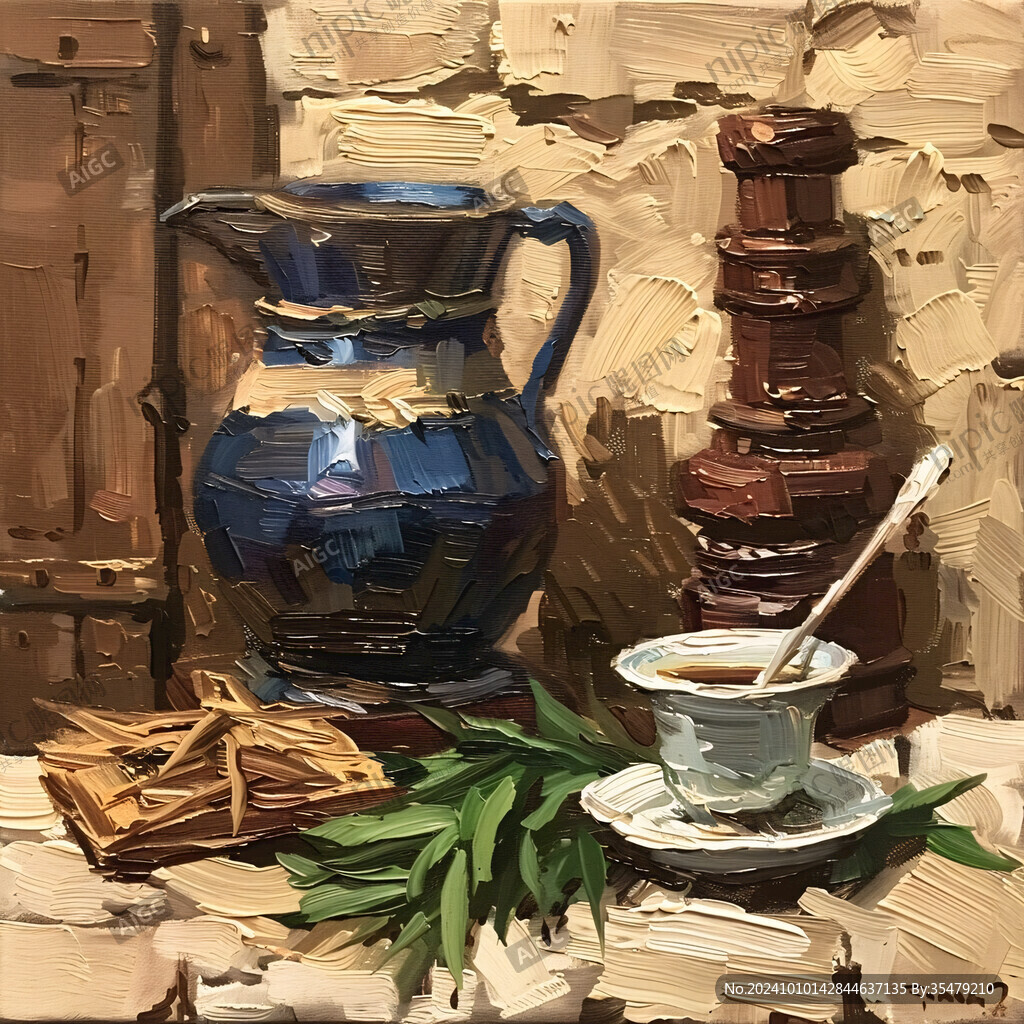 色彩靜物繪畫(huà)
