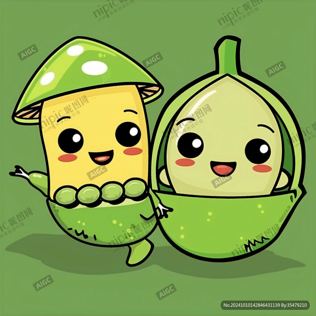 q版粽子人物
