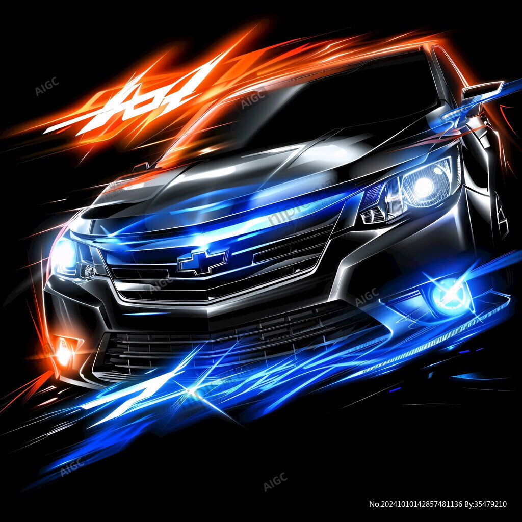 酷炫汽車海報(bào)