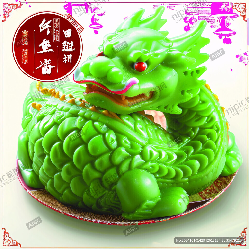 軟陶騰龍