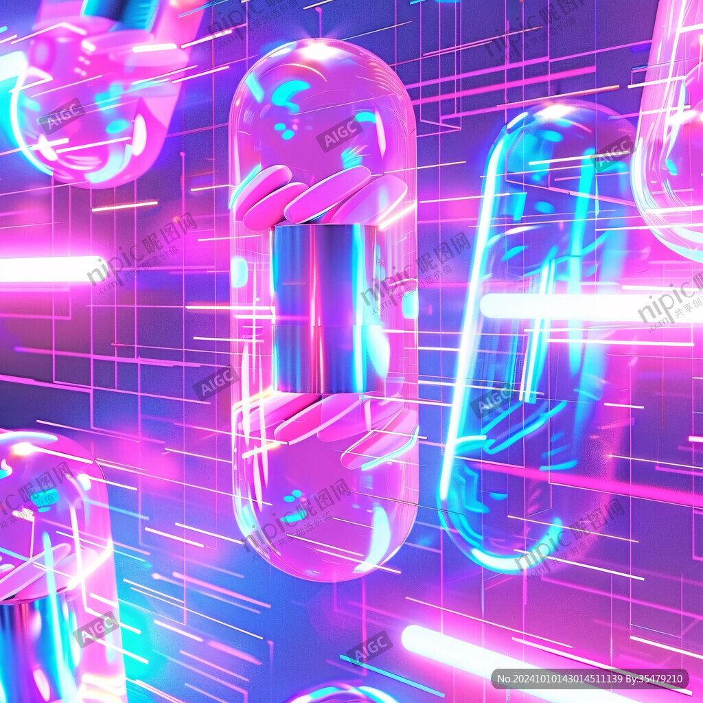 霓虹燈科幻音樂嗨皮