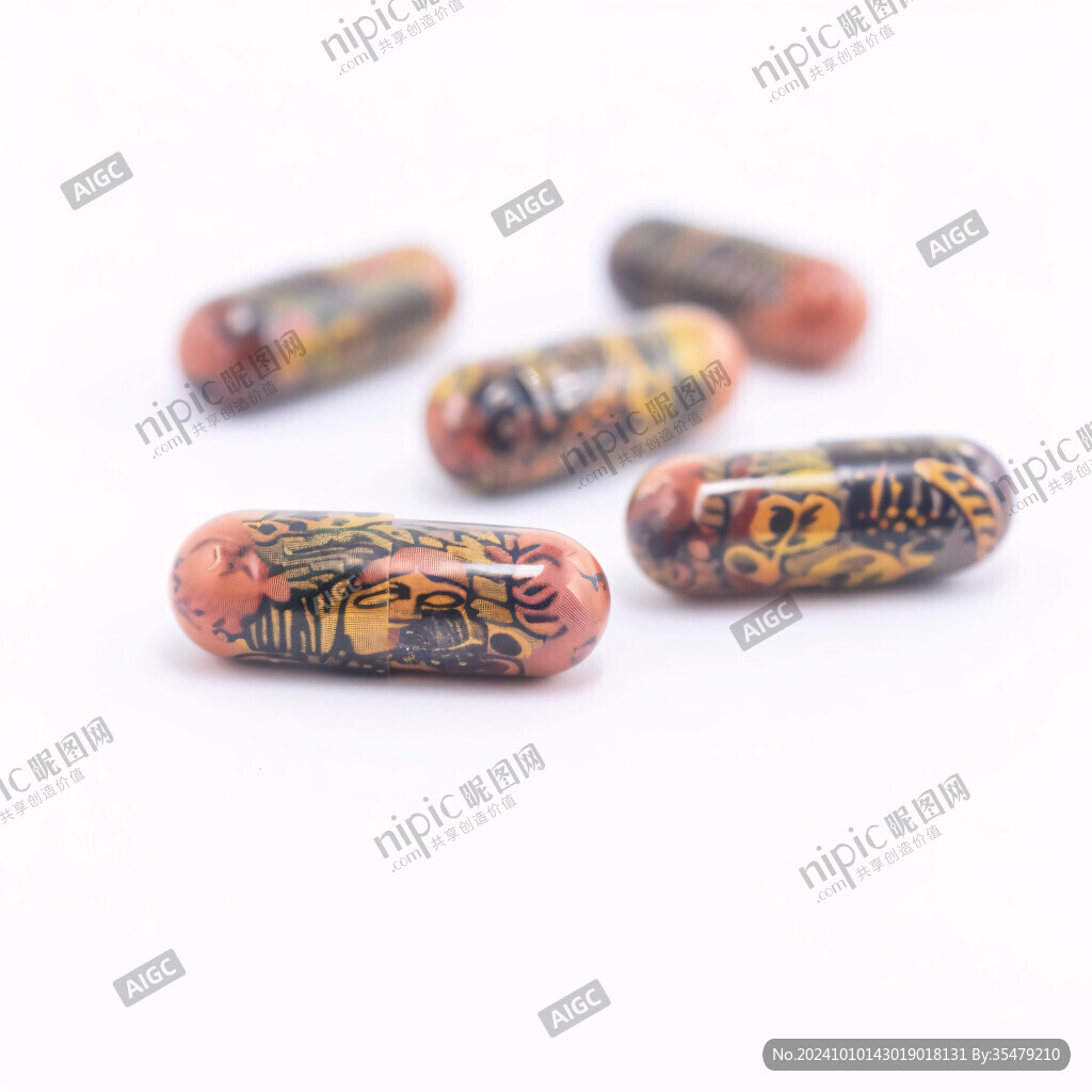 膠囊圖片素材